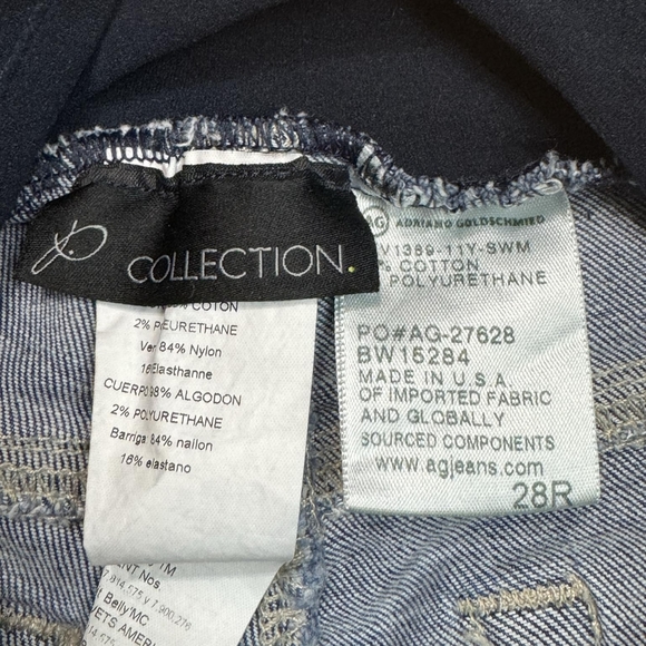 AG Adriano Goldschmied Secret Fit Belly Skinny Maternity Jeans - Size 28R - Picture 6 of 8